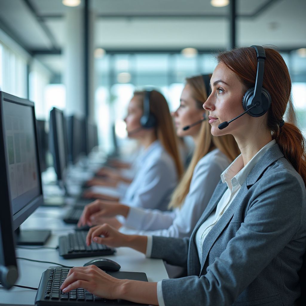Customer service support center
