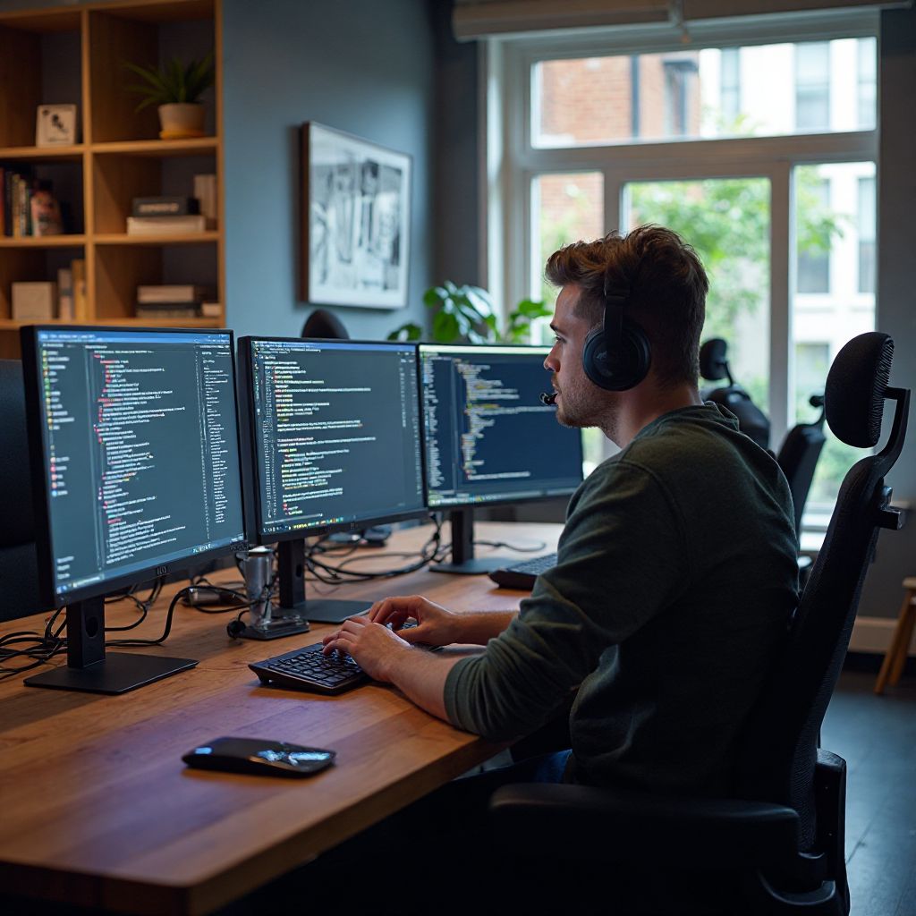 Technology development workspace