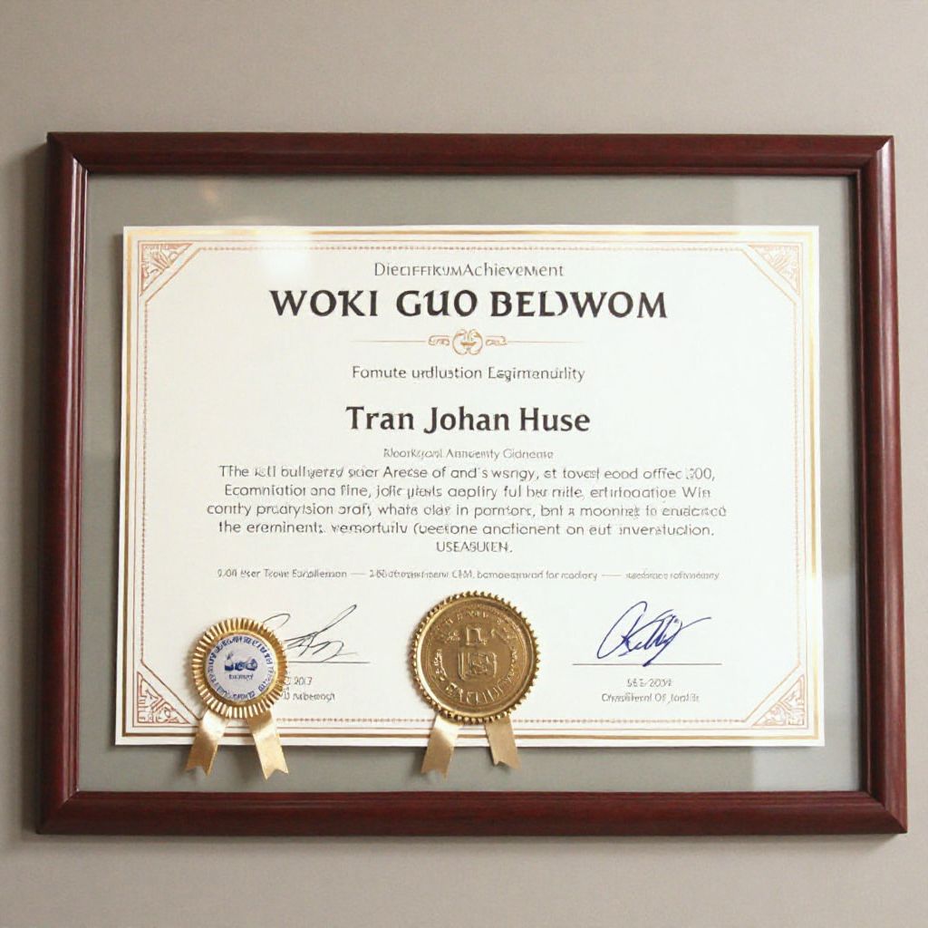 Customer service excellence certificate